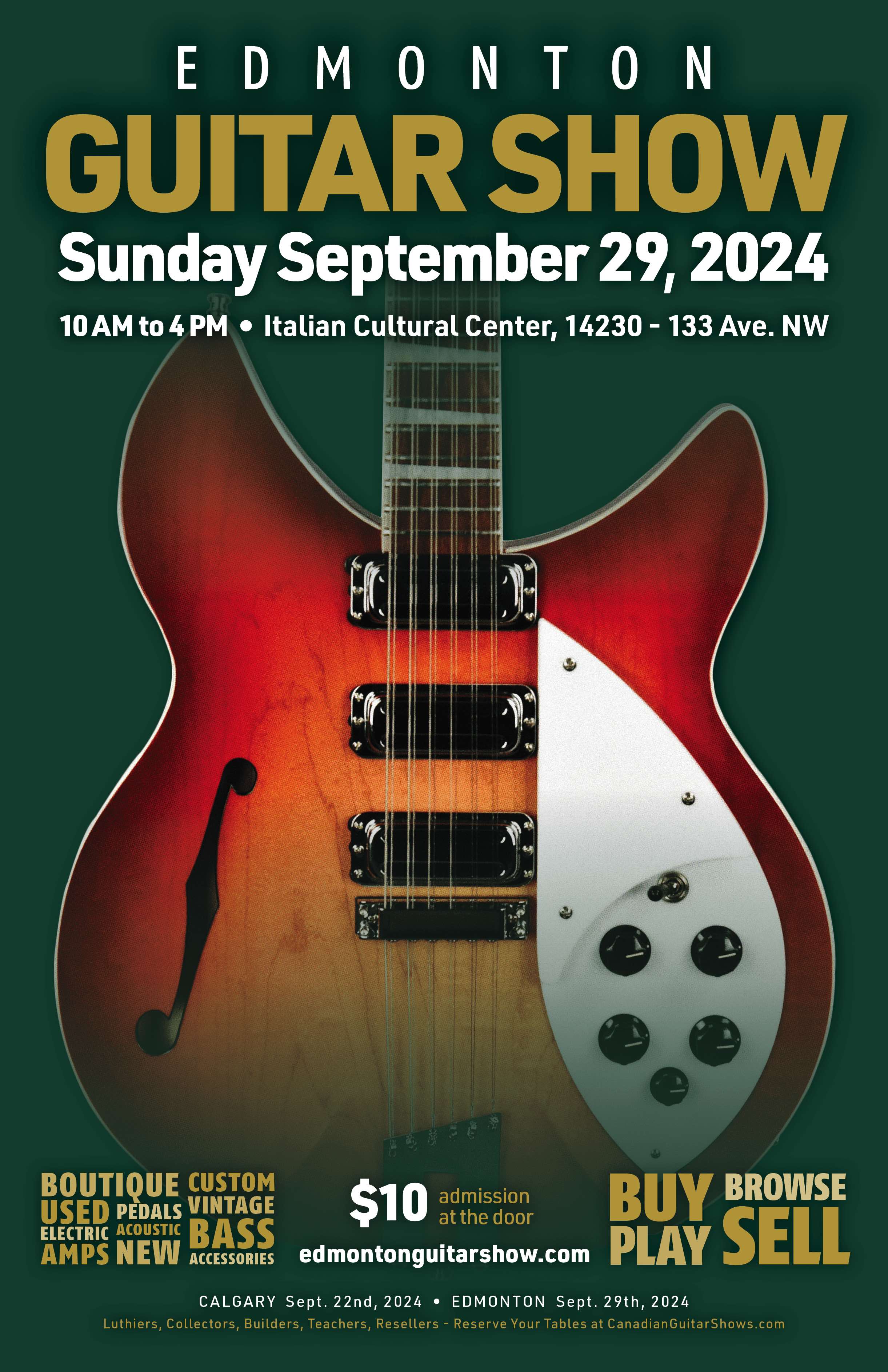 Edmonton Guitar Show 2024